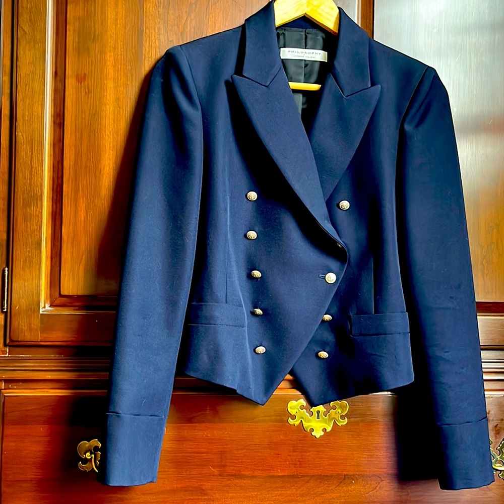 Philosophy di Lorenzo Sarafini military inspired wool jacket